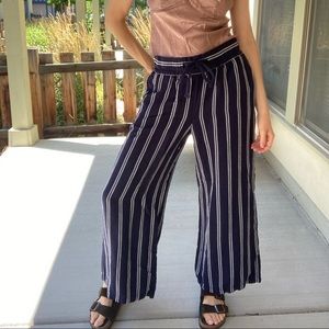 A New Day wide leg striped pants